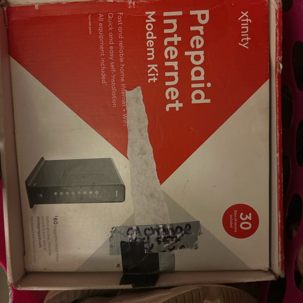 Xfinity Prepaid Internet Modem Kit